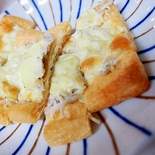 油揚げのトースター焼き